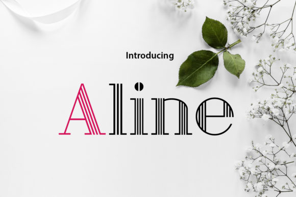 Aline: A Display Font Designed to Elevate Your Brand