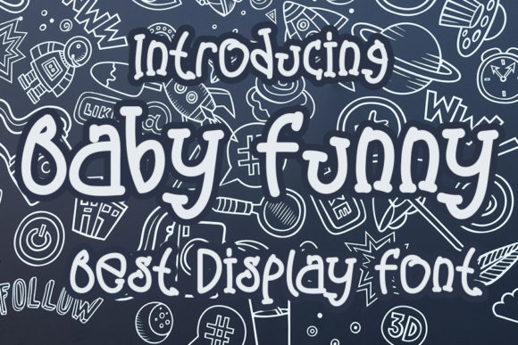 Baby Funny: A Playful Display Font for Crafters and Handmade Products