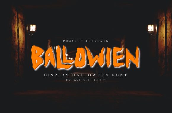 Ballowien: A Modern Display Font for Bold Branding