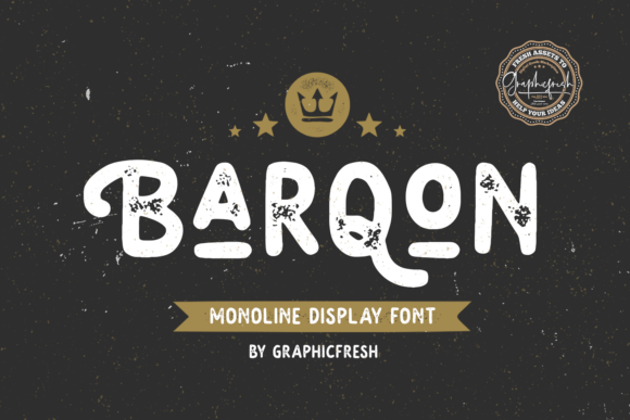 Barqon: A Display Font for Editorial Mood and Brand Identity