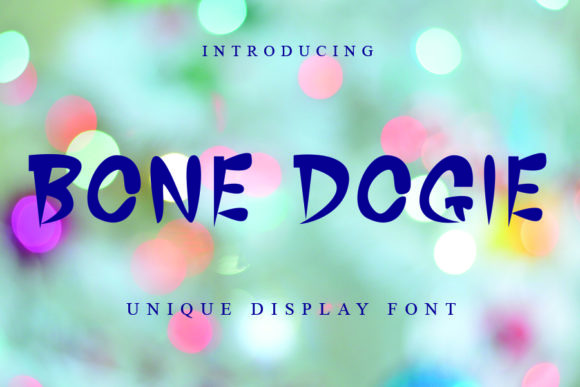 Bone Dogie Font: A Fun Display Typeface for Your Brand