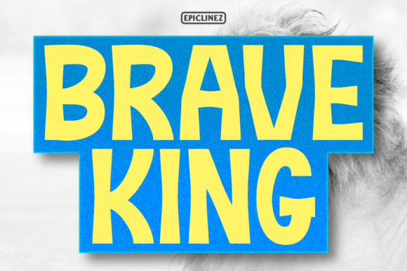 Brave King: A Font for Defining Editorial Moments