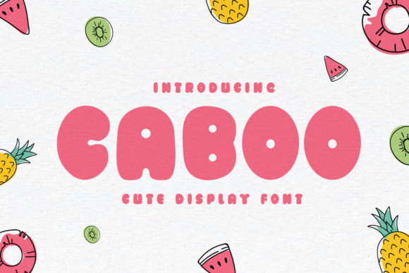 Caboo: A Font Designed to Capture Attention and Create Joy