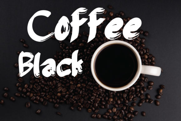 Coffee Black Font: Your Campaign's Bold Signature