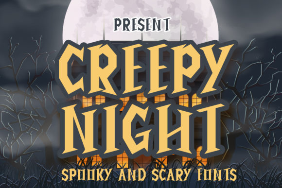 Creepy Night: An Editorial Designer’s Review of This Spooky Font