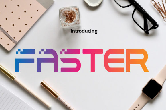 Faster: A Display Font Designed for Editorial Personality