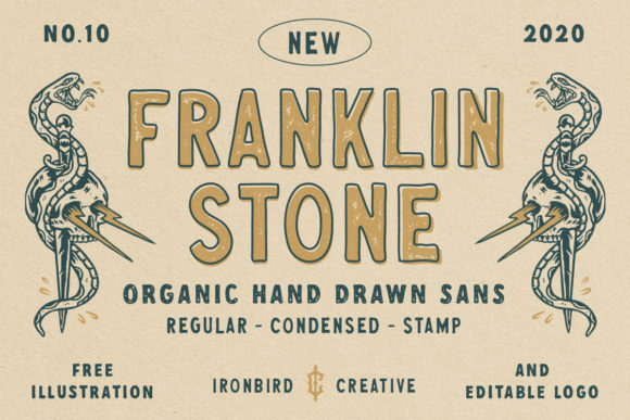 Franklin Stone: A Display Font for Editorial Character
