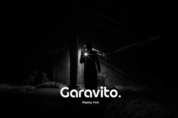 Garavito Font: A Modern Display Typeface for Web Design