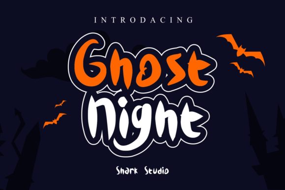 Ghost Night: A Display Typeface That Evokes Spooky Digital Creativity