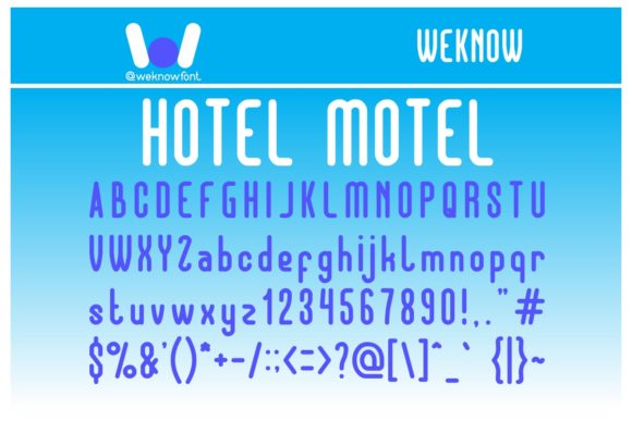 Hotel Motel: The Typeface That Lifts Your Brand