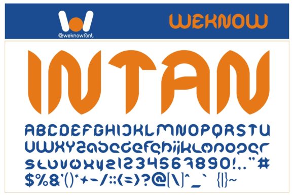 Intan Font: Crafting a Relaxed Urban Style for Digital Projects