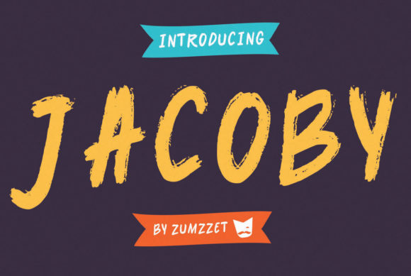 Jacoby: The Playful Display Font for Your Crafty Creations
