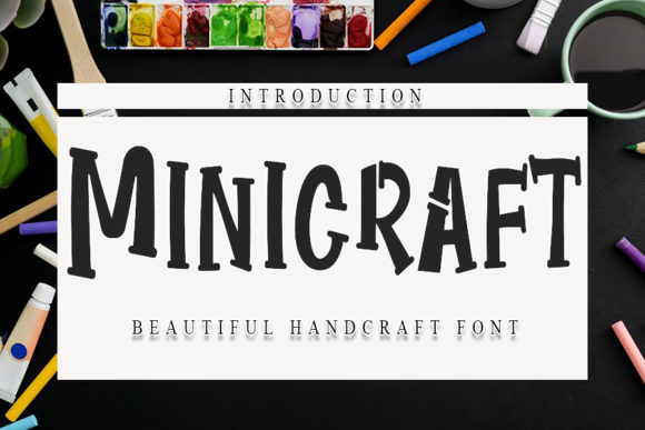 Minicraft: The Distinctive Display Font for Modern Digital Marketing