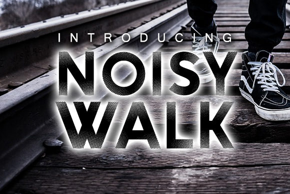 Noisy Walk: The Chunky Font That Makes My Shop Labels Stand Out