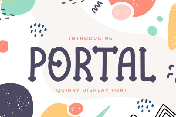 Portal: A Bold Display Font for Contemporary Branding