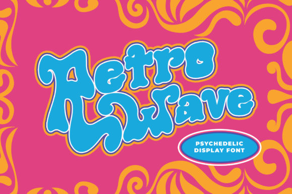 Retro Wave: A Fun Display Font for Creative Branding