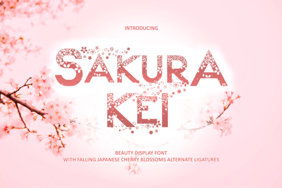 Sakura Kei: A Font for Elegant Branding Projects