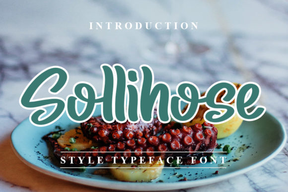 Sollihose Font: Bringing Playful Polish to Small Business Branding