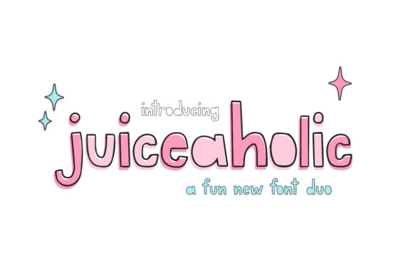The Playful Editorial Power of the Juiceaholic Display Font