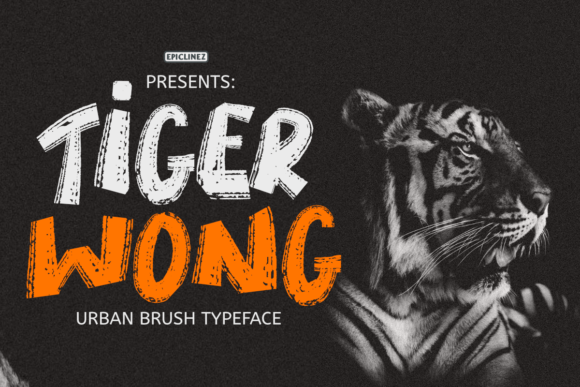 The Tiger Wong Typeface: A Bold Font for Distinctive Business Branding