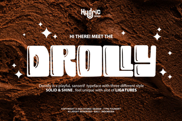 Using Drolly Font to Enhance Editorial Design
