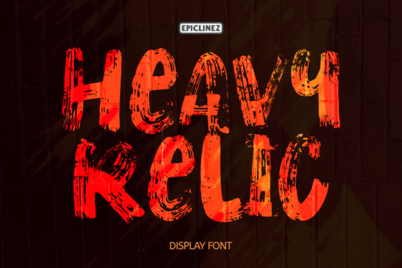 Using Heavy Relic: A Display Font That Makes Your Campaign’s Message Command Attention