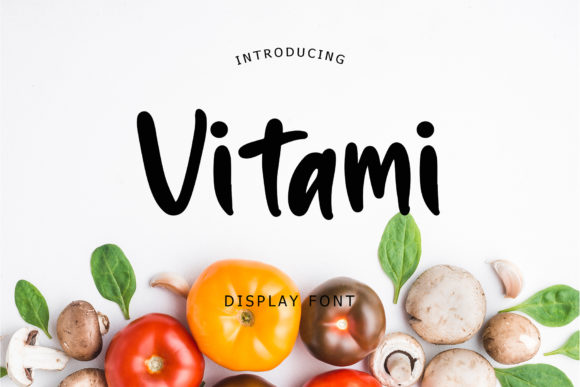 Vitami: A Friendly Display Font for Digital Branding